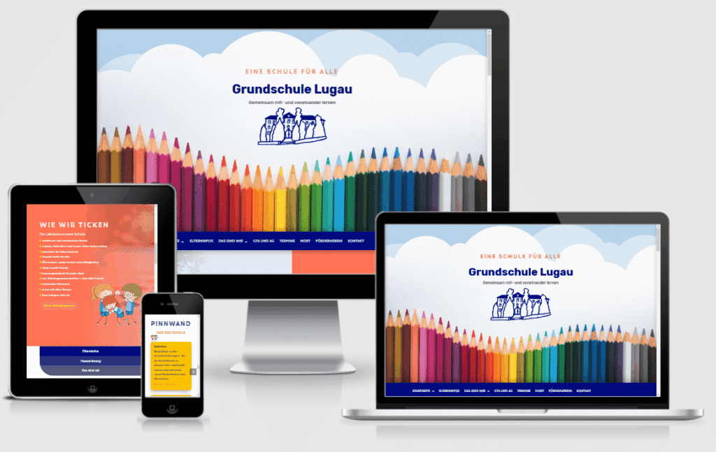 Webseite Schule