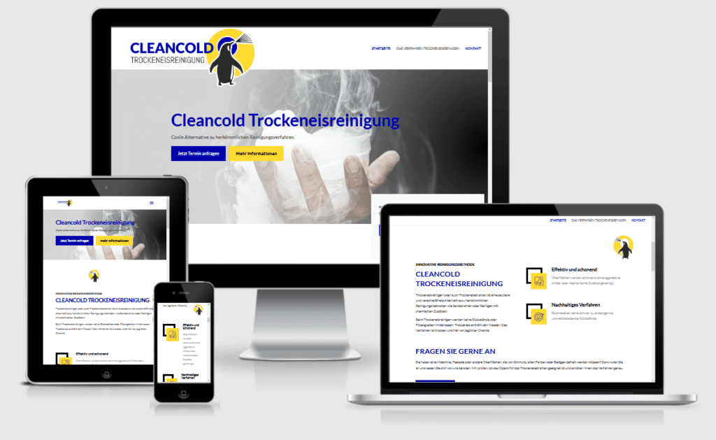 Homepage Cleancold