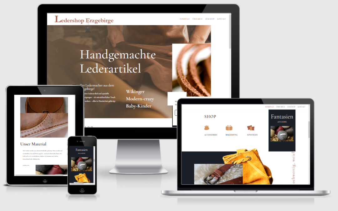 Webseite Ledermann
