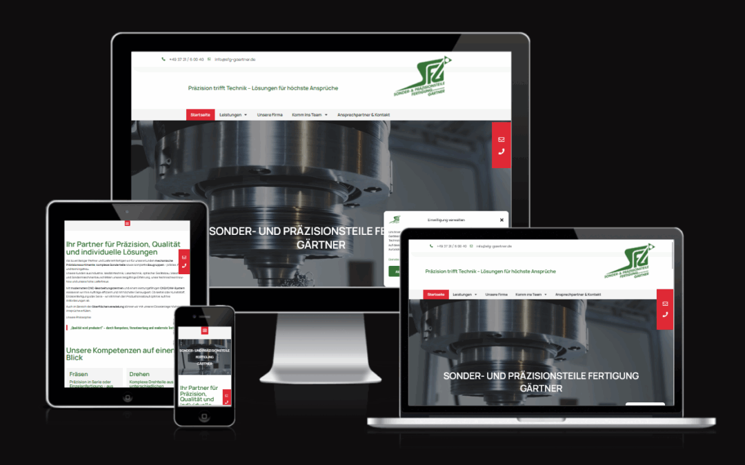 Sonder- und Präzisionsteile fertigung Gärtner