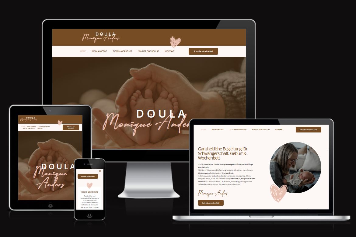 Doula Monique Webseite